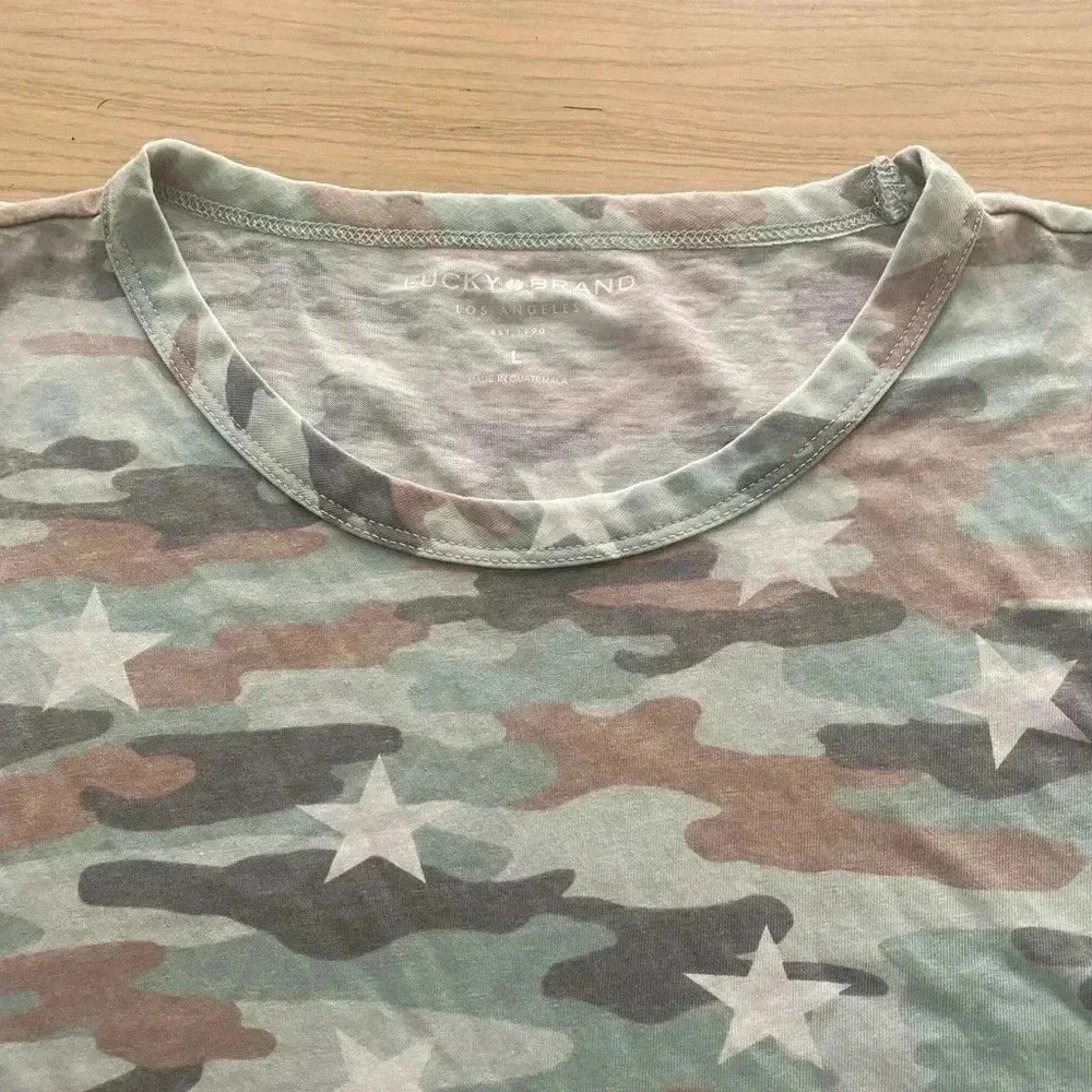 🆕Lucky🍀Brand Camo Muscle Tank Top🆕 - Picture 5 of 9
